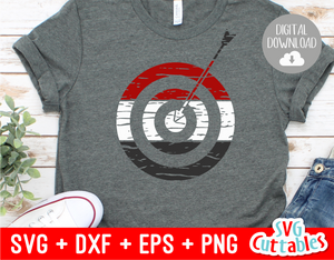 Distressed Archery Target
