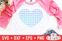 Hearts in a Heart SVG Cut File