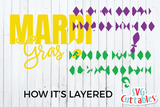 Mardi Gras SVG Cut File