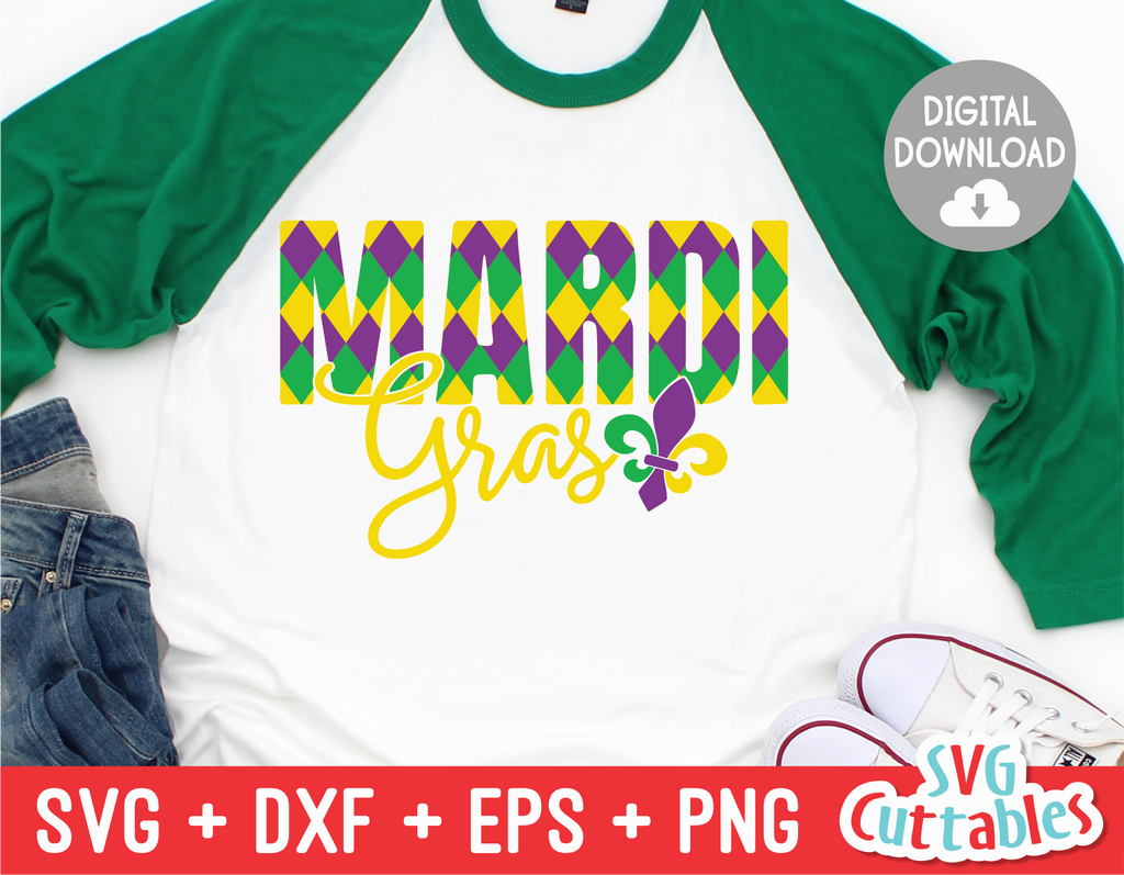 Mardi Gras SVG Cut File