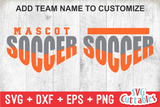 Soccer Template 0030 | SVG Cut File