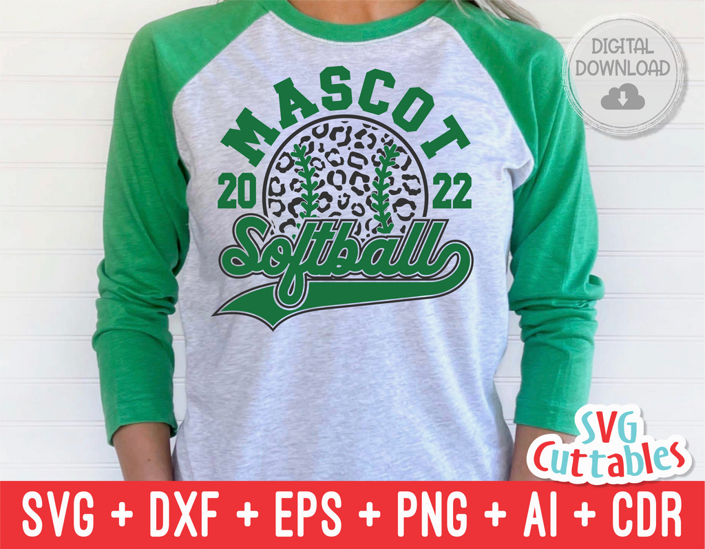 Softball Template 0030