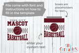 Basketball svg Template 0032