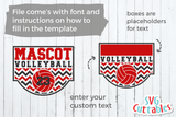 Volleyball Template 0032