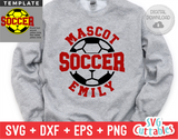 Soccer Template 0035 | SVG Cut File