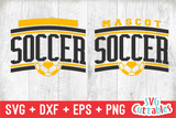 Soccer Template 0036 | SVG Cut File