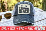 Salty Beach | Summer | SVG Cut File
