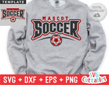 Soccer Template 0037 | SVG Cut File