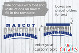 Basketball svg Template 0038