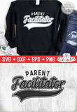 Parent Facilitator Swoosh | School SVG Cut File