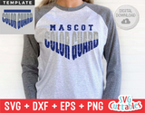 Color Guard Template 003 | SVG Cut File