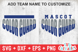 Color Guard Template 003 | SVG Cut File