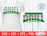 Drill Team Template 002 | SVG Cut File