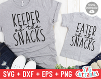 Keeper Of The Snacks | Mommy and Me SVG