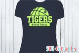 Basketball svg Template 003
