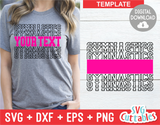 Gymnastics Template 0026 | SVG Cut File