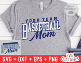 Basketball Template 0042 | SVG Cut File