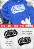 Academic Coach Swoosh | School SVG Cut File
