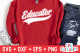 Educator Swoosh | School SVG Cut File