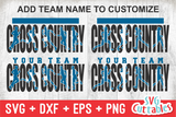 Cross Country Template 004 | SVG Cut File
