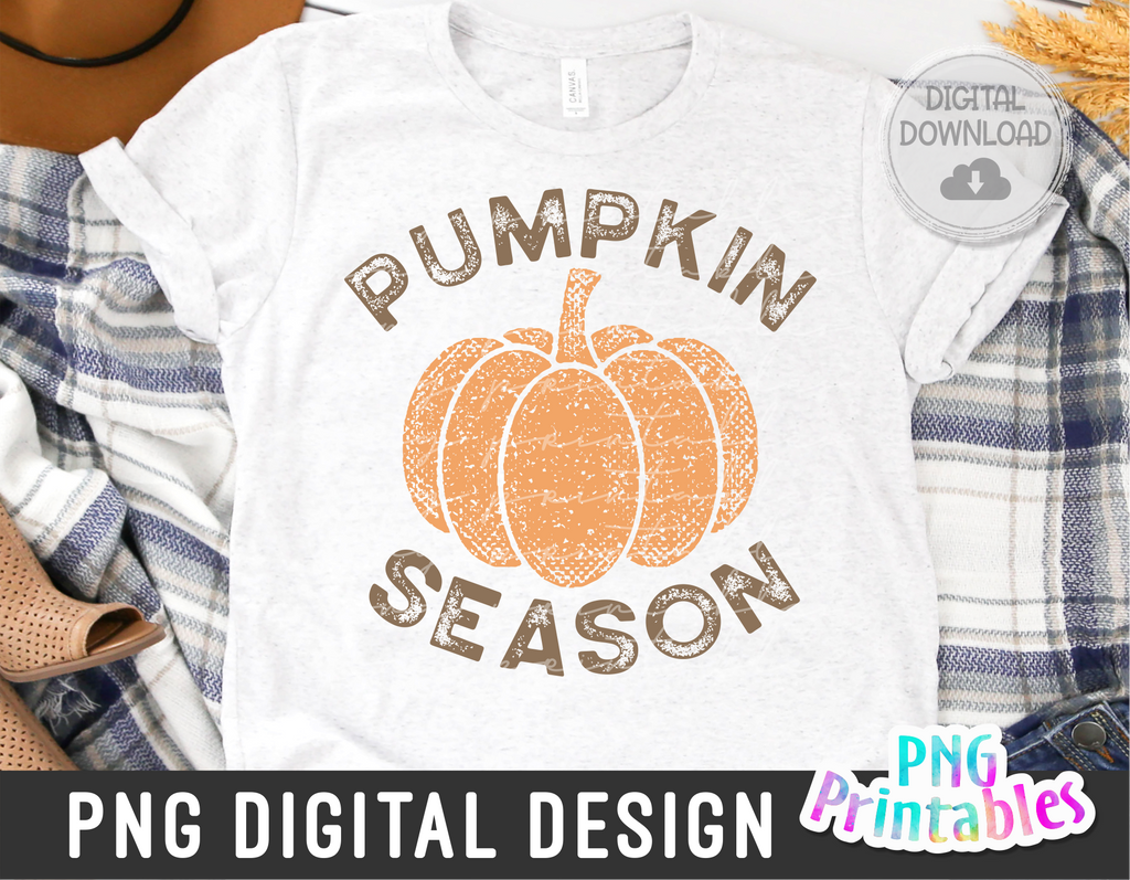 Pumpkin Season | PNG Sublimation File