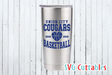 Basketball svg Template 004