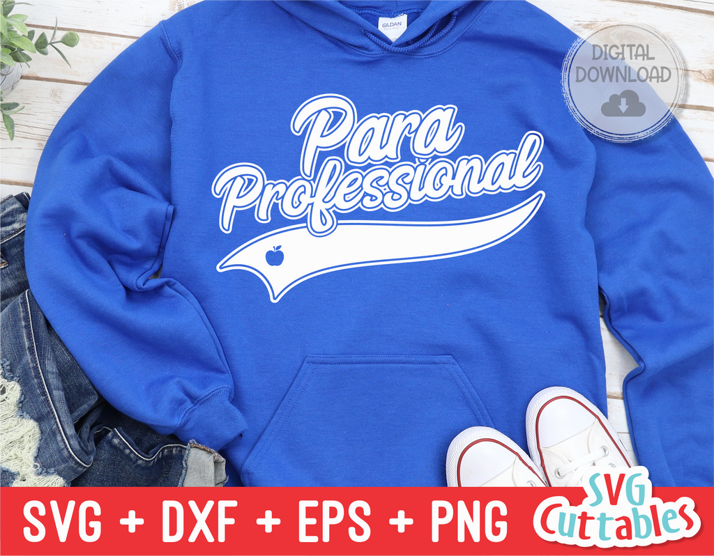 Para Professional Swoosh | School SVG Cut File