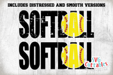 Softball Template 0053