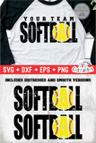 Softball Template 0053