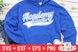 Academy Director Swoosh | School SVG Cut File