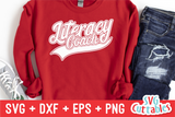 Literacy Coach Swoosh | School SVG Cut File