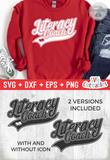 Literacy Coach Swoosh | School SVG Cut File