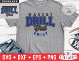 Drill Dad Template 005 | SVG Cut File