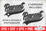 Parent Coordinator Swoosh | School SVG Cut File