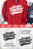Substitute Teacher | School SVG Cut File
