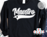 Maestro Swoosh | School SVG Cut File