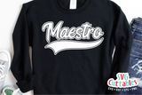 Maestro Swoosh | School SVG Cut File