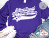 Educational Diagnostician Swoosh | School SVG Cut File