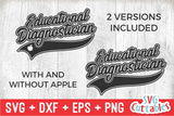 Educational Diagnostician Swoosh | School SVG Cut File