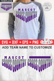 Cross Country Template 006 | SVG Cut File