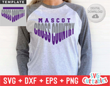 Cross Country Template 006 | SVG Cut File