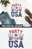 Party in the USA | Fourth of July | PNG Sublimation File