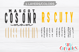 Cross Country Template 007 | SVG Cut File