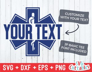 Split Star of Life | EMT | SVG Cut File