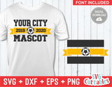 Soccer Template 007 | SVG Cut File