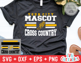 Cross Country Template 008 | SVG Cut File