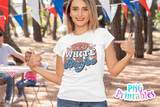 Red White and Boujee | Fourth of July | PNG Sublimation File