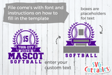 Softball Team Template 008