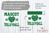 Volleyball Template 008