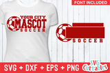 Soccer Template Bundle 1 | SVG Cut File
